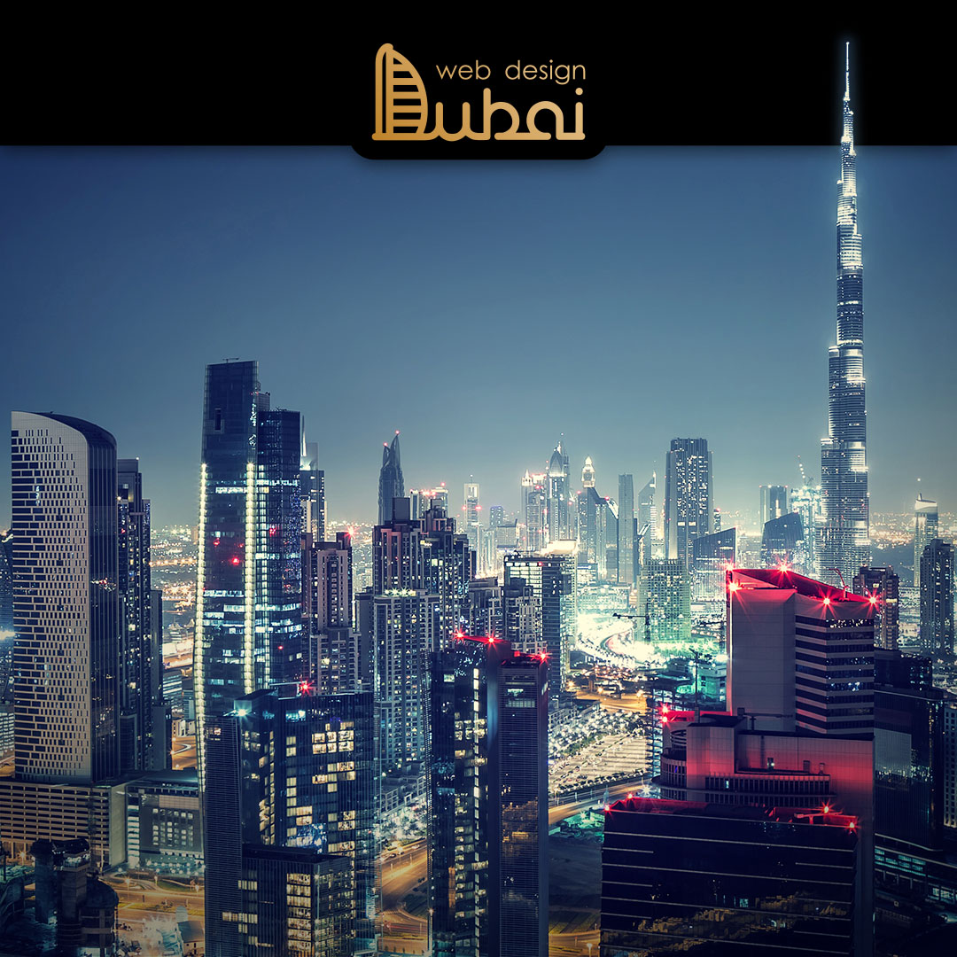 Modern Dubai cityscape representing digital innovation and website design excellence